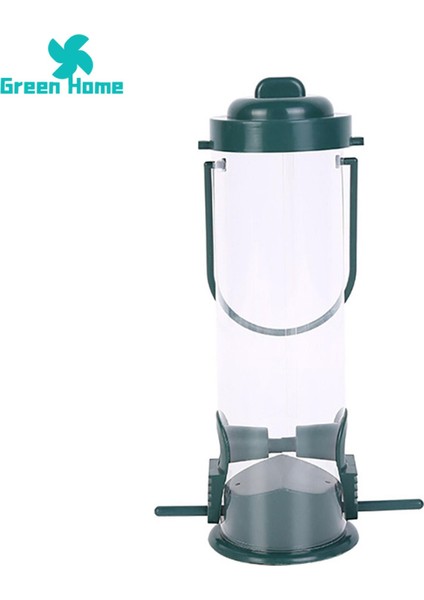 Yeşil Ev Papağan Yiyecek Kutusu Ayrılabilir Uçan Hayvan Otomatik Ayak Besleme Aracı (Yurt Dışından) modelleri