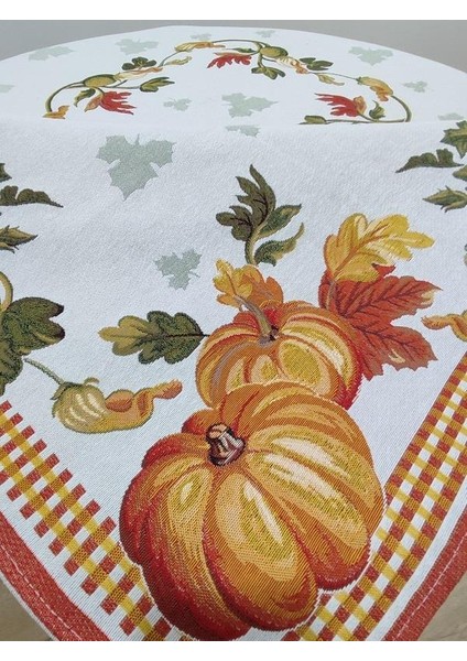 Belıeve Pumpkın Goblen Masa Örtüsü 140 x 140 cm fiyatları