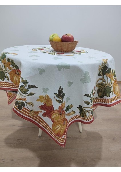 Belıeve Pumpkın Goblen Masa Örtüsü 140 x 140 cm fırsatları