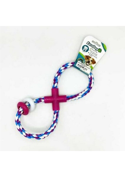 Diş İpi Hlk. Sekiz Şekil Mor Mavi Bey.25cm