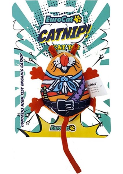 Organic Catnipli Kedi Oyuncağı Tombik Fare