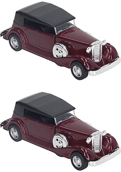 Eski Model Araba Modeli, Kitaplık Için Taşıma Kollektörleri Için Geri Çekilebilir Mini Araba Modeli Antika Alaşım Otantik (Yurt Dışından)