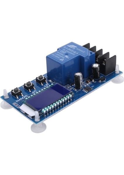 Dc 6-60 V 30A Depolama Şarj Kontrol Modülü Koruma Levhası Şarj Cihazı Zaman Anahtarı LCD Ekran XY-L30A (Yurt Dışından)