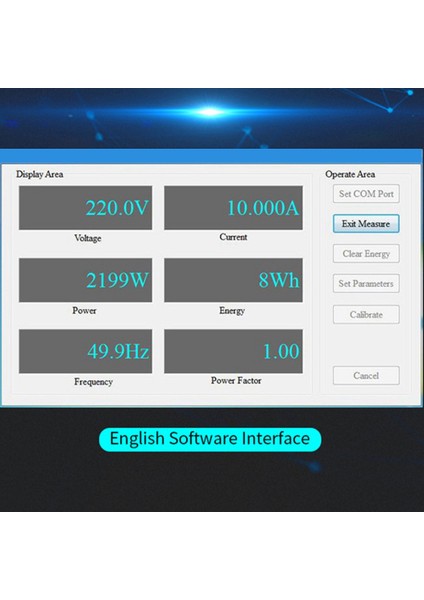 100A Pzem 004T 3.0 Sürümü Wattmetre Kwh Metre Volt Amp Akım Test Modülü Ttl Com2/com3/com4 (Yurt Dışından)