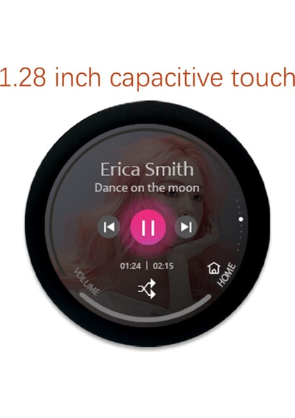 ESP32-C3 Geliştirme Kartı 1.28 Inç 240X240 IPS Akıllı Ekran LCD Modül Wifi&bluetooth Dokunmatik, Beyaz Kabuk (Yurt Dışından)