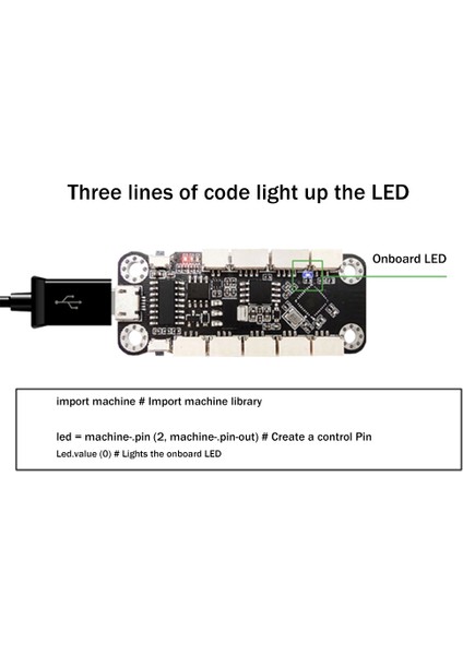 ESP8266 Wifi Modülü Micro-Python Geliştirme Kartı Iot Programlama Kiti ile Uyumlu (Yurt Dışından)