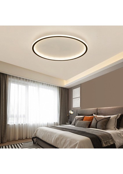 LED Tavan Işık 30 cm Yuvarlak Tavan Lambası Modern Dekor Tavan Işık Mutfak, Koridor, Ofis, Sundurma Yatak Odası 38 W (Yurt Dışından) indirimleri