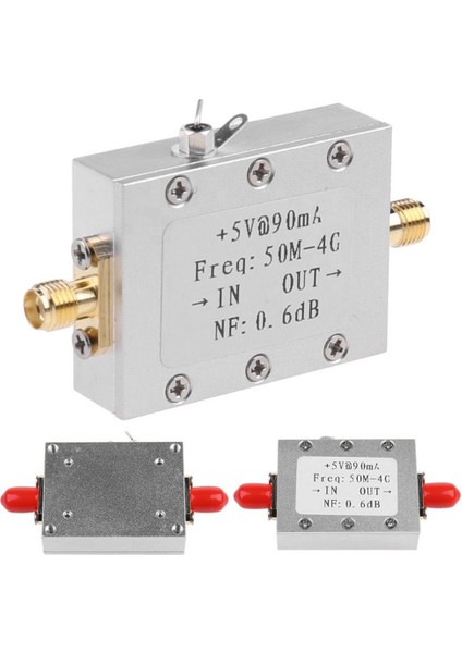 Rf Amplifikatörü Düşük Gürültülü Rf Amplifikatörü Amatör Radyo Modülü Kartı Lna 50M-4GHZ =0.6db (Yurt Dışından)