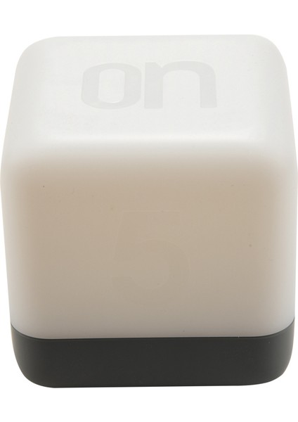 Uyku Işığı ile USB Şarj Kare Çevirme Zamanlayıcı Gece Lambası LED Enerji Tasarruflu Masa Lambası-Açık Gri (Yurt Dışından)