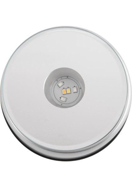 Kristaller Cam Sanatı Için Ekran Pikap Tabanı, USB Kablosu ile LED Renkli Dönen Kristal Ekran Tabanı Standı (Yurt Dışından) fırsatları