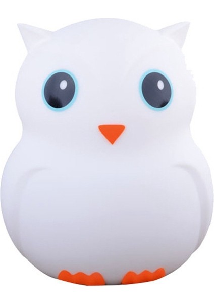 Çocuklar Gece Lambası Sevimli Renk Değiştirme LED Hayvan Silikon Işık Uzaktan USB Ücretli Gece Lambaları Çocuklar Için (Yurt Dışından)