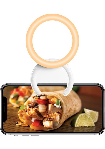 Cep Telefonu Güzellik Kullanışlı Taşınabilir Selfie Çok Açılı Dolgu Işığı Çok Fonksiyonlu Canlı Dolgu Işığı, Pembe (Yurt Dışından) fırsatları