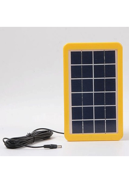 3W Güneş Paneli Işık 2 Ampul Kiti Güneş Sistemi Enerji Tasarruflu Güneş Işığı Dış Mekan Kapalı Şarj Edilebilir LED Işık (Yurt Dışından)