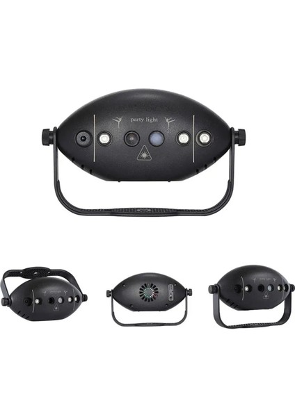 Sahne Parti Işıkları Dj Disko Lazer Işığı Projektör USB Lamba Düğün Ev Noel Uv Dekor Sahne Tatil Ses Efekti (Yurt Dışından) fırsatları