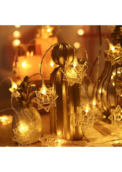 40 LED USB Ramazan Dize Işıklar Islam Işık Dize Işıklar Ev Için Ramazan Süslemeleri USB Powered Uzatılabilir, D (Yurt Dışından) fiyatları