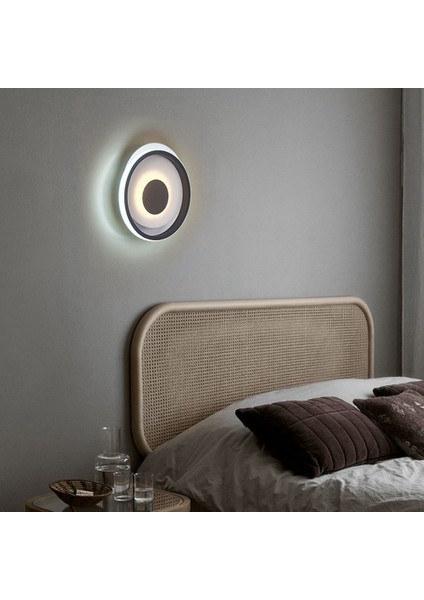 10W Duvar Aplik Modern Kısılabilir LED Duvar Aplik Duvar Aydınlatma Armatürleri Yatak Odası Başucu Koridor Kapalı Kapı Için (Yurt Dışından) fiyatları