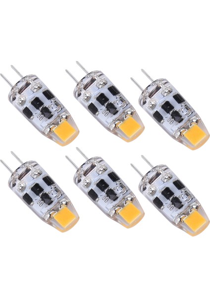 G4 Ampul 2W G4 LED Ampul 20W G4 Halojen Ampul Yedek Parçaya Eşdeğerdir, G4 Taban AC/DC12V-24V, Sıcak Beyaz 10 Adet (Yurt Dışından)