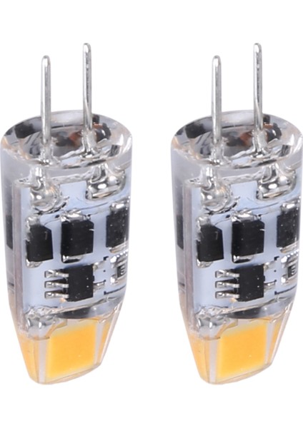 G4 Ampul 2W G4 LED Ampul 20W G4 Halojen Ampul Yedek Parçaya Eşdeğerdir, G4 Taban AC/DC12V-24V, Sıcak Beyaz 10 Adet (Yurt Dışından)