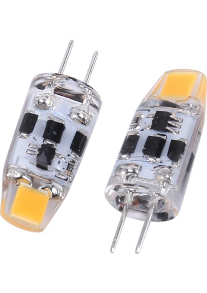 G4 Ampul 2W G4 LED Ampul 20W G4 Halojen Ampul Yedek Parçaya Eşdeğerdir, G4 Taban AC/DC12V-24V, Sıcak Beyaz 10 Adet (Yurt Dışından)