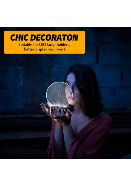 3D Gece LED Işık Lamba Tabanı 16 Renk LED Işık Ekran Tabanı, Uzaktan Kumanda ve USB Kablosu Ile, Restoran Odası Mağazası Için (Yurt Dışından)