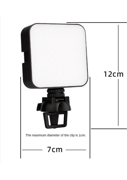 6500K Mini LED Video Kamera Işık 1700LM, Dslr Kamera Için 1/4 Inç Vida Deliği ile LED Panel Lambası Fotoğraf Video Aydınlatma (Yurt Dışından) indirimleri