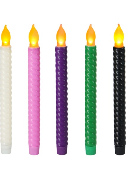 LED Elektronik Mum Işıkları Uzun Sarı Flaş Simülasyon Uzun Kutuplu Mum Doğum Günü Düğün Dekorasyon Işıkları, Beyaz (Yurt Dışından) fiyatları