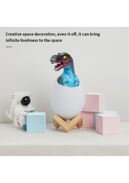 3D Gece Lambası Tyrannosaurus Yumurta Masa Lambası 3 Renk Dokunmatik Karikatür Masa Lambaları Ev Dekor Çocuk Doğum Günü Hediyesi Için (Yurt Dışından) fırsatları