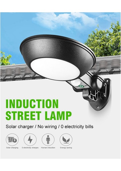 LED Güneş Duvar Işık Solar Lamba Hareket Sensörü Bahçe Dekorasyon Için Güneş Enerjili Güneş Işığı Sokak Lambası, B Tipi (Yurt Dışından) indirimleri