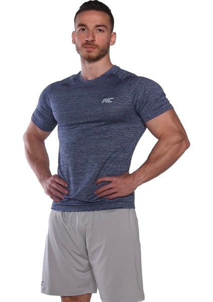 Pro Stretch Kısa Kollu T-Shirt Lacivert modelleri