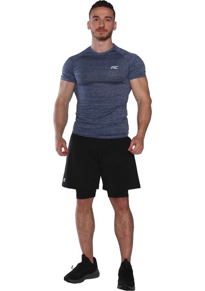 Pro Stretch Kısa Kollu T-Shirt Lacivert fırsatları
