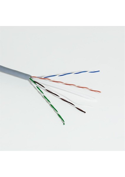 FR-CAT601 305MT 0.58MM 23AWG CAT6 UTP KABLO GRİ