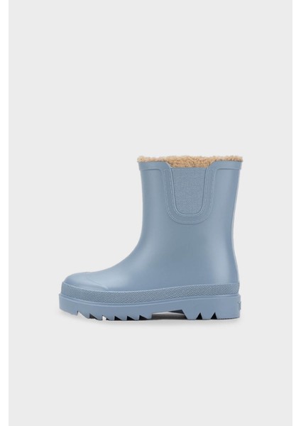Suya Dayanıklı Içi Kürklü Yağmur Çizmesi Unisex Çocuk Yağmur Çizmesi W10290 fiyatları