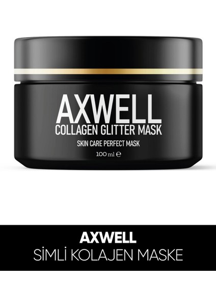 Arındırıcı Simli Collagen Maskesi - Siyah Nokta 100 ML