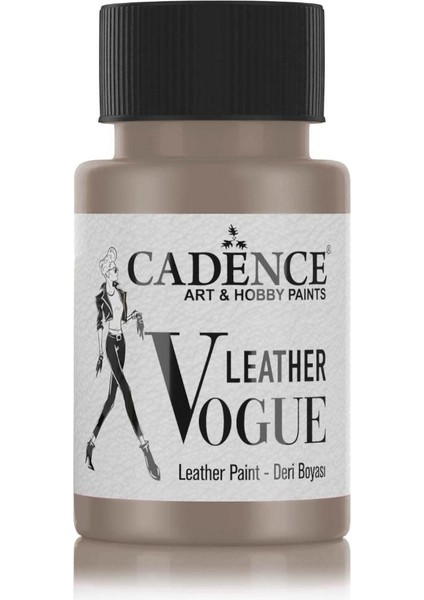 Leather Vogue Deri Boyası Metalik Lvm-08 Antrasit 50 ml