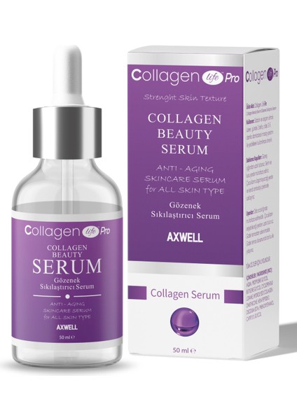 COLLAGEN LIFE Karamürver İçerikli C Vitamini- Cilt serumu 50ML