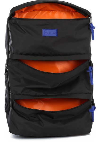 Siyah Renk Su Geçirmez Kumaş Sırt Çantası 1012 indirimleri