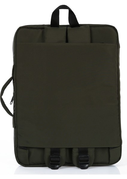 Haki Su Geçirmez Kumaş Laptop Çantası modelleri