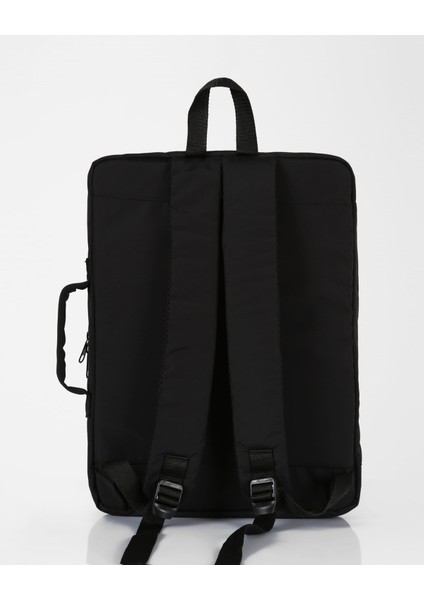 Siyah Su Geçirmez Kumaş Laptop Çantası fırsatları