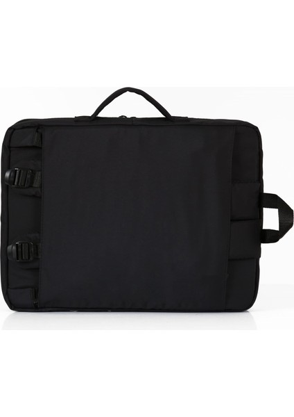 Siyah Su Geçirmez Kumaş Laptop Çantası indirimleri