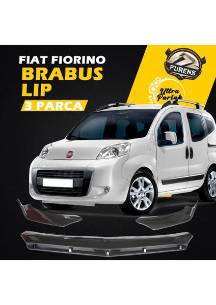 Fiat Fiorino Uyumlu Brabus Ön Lip 3 Parça Kanatlı Lip