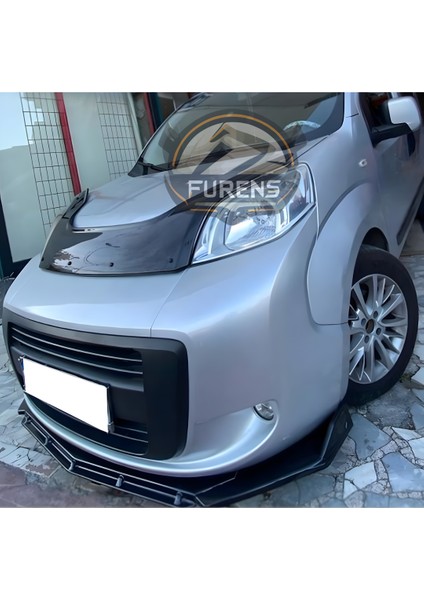 Fiat Fiorino Uyumlu Brabus Ön Lip 3 Parça Kanatlı Lip