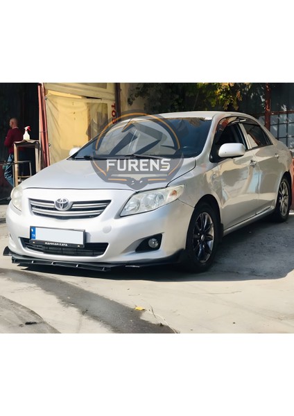 Toyota Corolla 2007-2012 Uyumlu Brabus Ön Lip 3 Parça Kanatlı Lip fiyatları