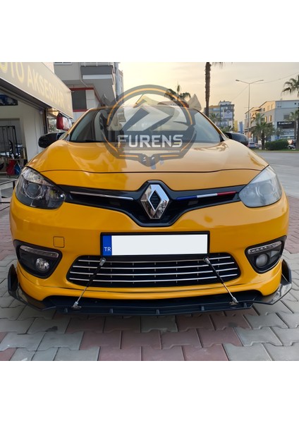 Renault Fluence Uyumlu Brabus Ön Lip 3 Parça Kanatlı Lip fiyatları