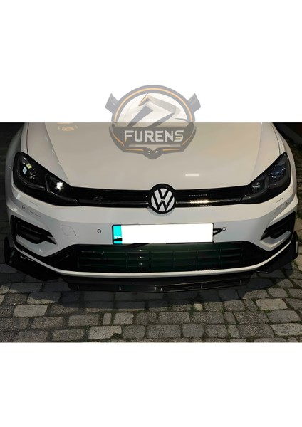 Vw Golf 7 7.5 Uyumlu Brabus Ön Lip 3 Parça Kanatlı Lip fiyatları