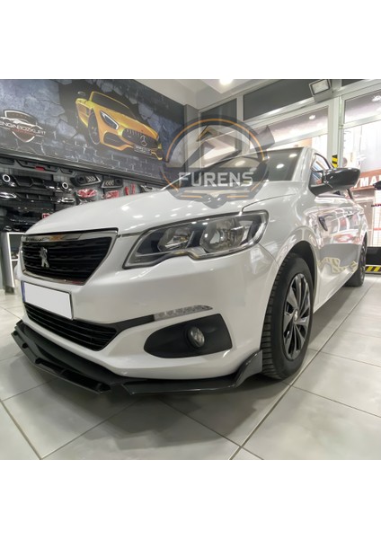 Peugeot 301 2012-2019 Uyumlu Brabus Ön Lip 3 Parça Kanatlı Lip fiyatları