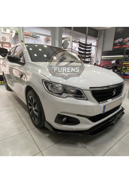 Peugeot 301 2012-2019 Uyumlu Brabus Ön Lip 3 Parça Kanatlı Lip modelleri