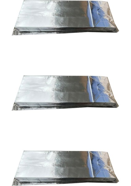 Metalize Kraft Kese Kağıdı - Orta Boy - 14 x 35 Cm. - 20 Adetlik 3 Paket