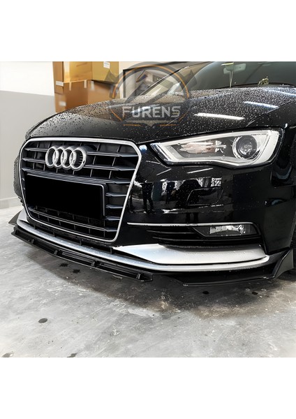 Audi A3 8p 2003-2007 Uyumlu Brabus Ön Lip 3 Parça Kanatlı Lip fırsatları