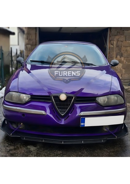 Alfa Romeo 157 Uyumlu Brabus Ön Lip 3 Parça Kanatlı Lip modelleri
