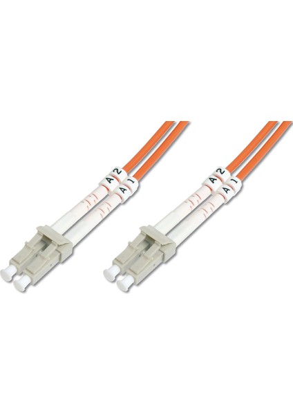 LC-LC Fiber Optik Patch Kablo, Multimode OM 2 50/125 Duplex, 3.0mm, LSZH, 30 metre
